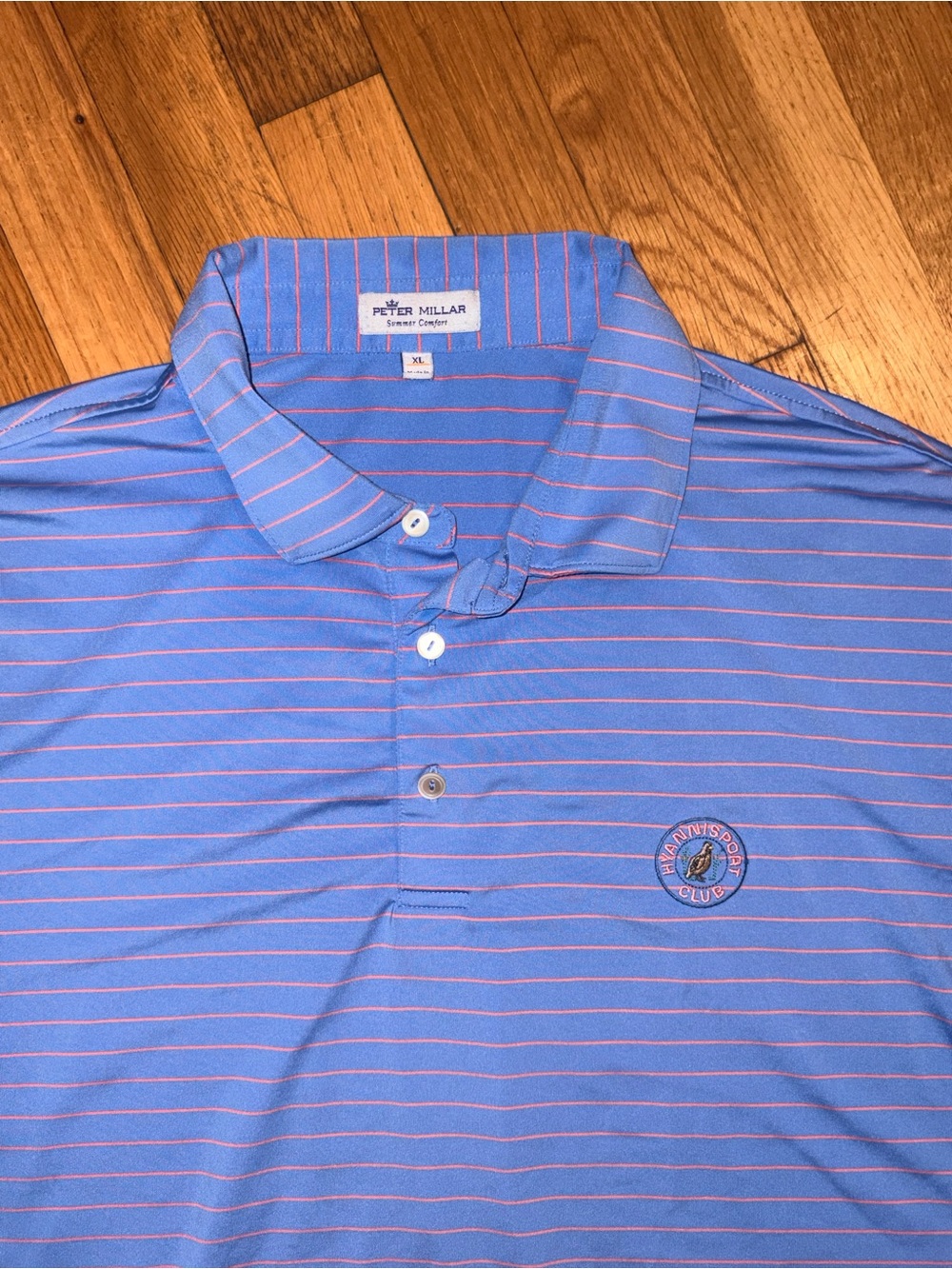Peter Millar Summer Comfort Pink Stripe Shirt